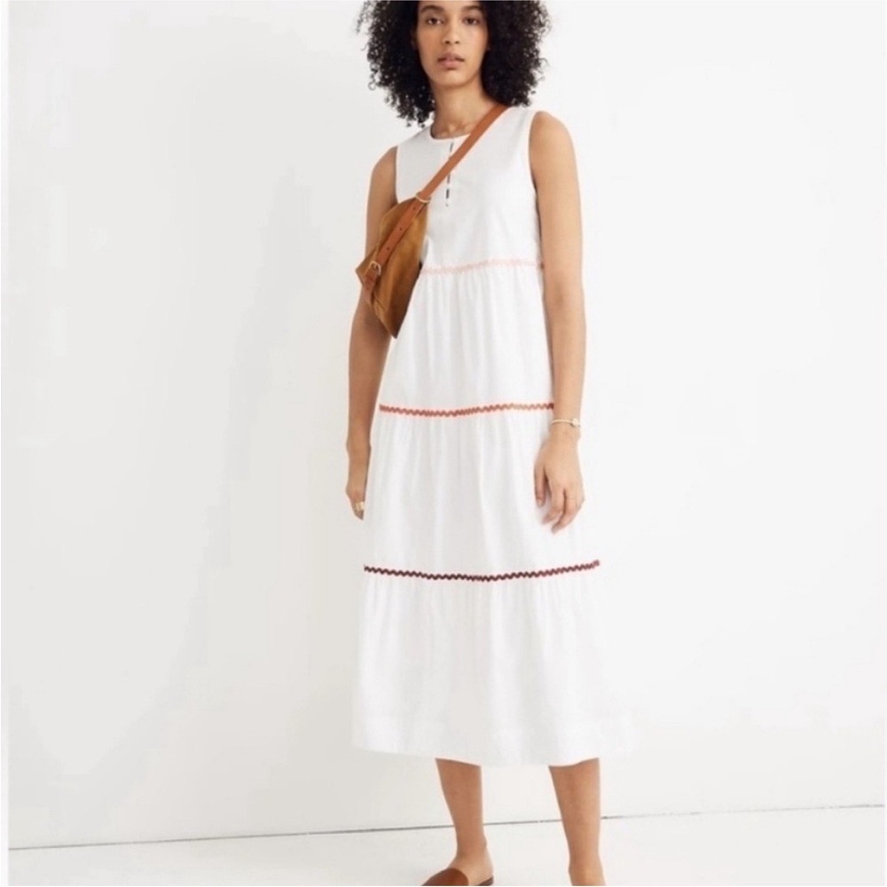 Madewell White Sleeveless Top - Picture 1 of 6